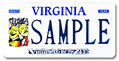 Virginia For The Arts Plate