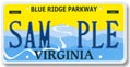 Blue Ridge Parkway Plate