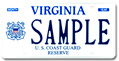 Coast Guard Reserve Plate