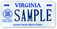 Eastern Virginia Med School Plate
