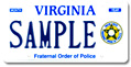 Fraternal Order of Police Plate