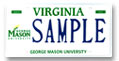 George Mason University Plate