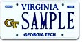 Georgia Tech Plate