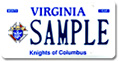Knights of Columbus Plate