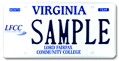 Lord Fairfax Community College Plate