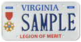 Legion of Merit Plate