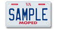 Moped Plate