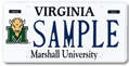 Marshall University Plate