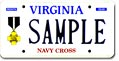Navy Cross Plate