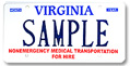 Nonemergency Medical Transport For Hire Plate