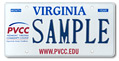 Piedmont Virginia Com College Plate