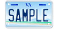 Scenic Motorcycle Plate