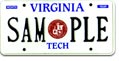 Virginia Tech - School Seal Plate