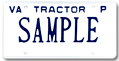 Tractor Private Plate
