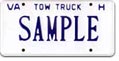 Tow Truck (For Hire) Plate