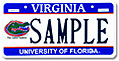 University of Florida Plate