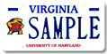 University of Maryland Plate