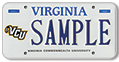 Virginia Commonwealth - Ram Plate