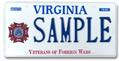Veterans of Foreign Wars Plate